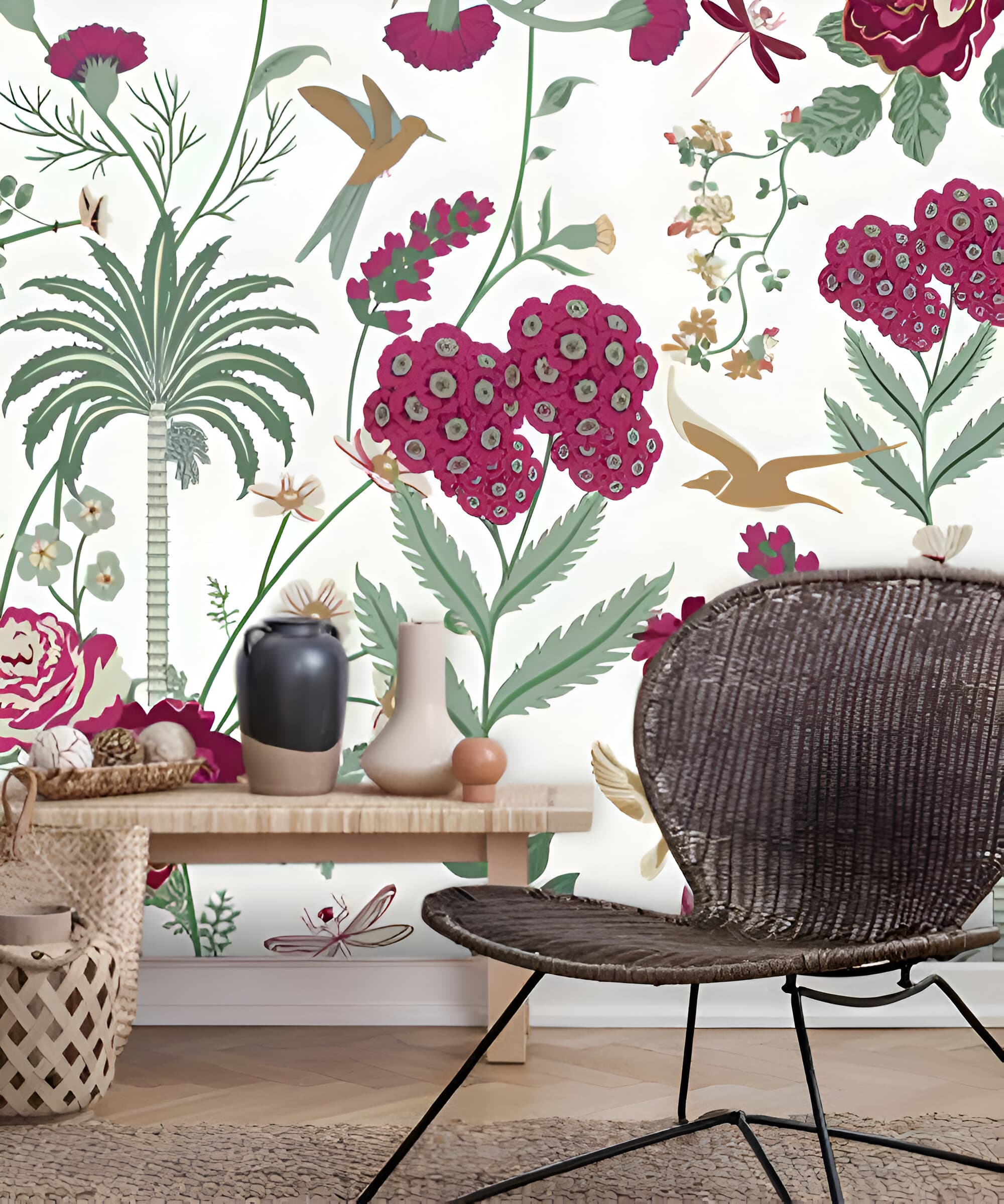 Floral Wallpaper Gurgaon