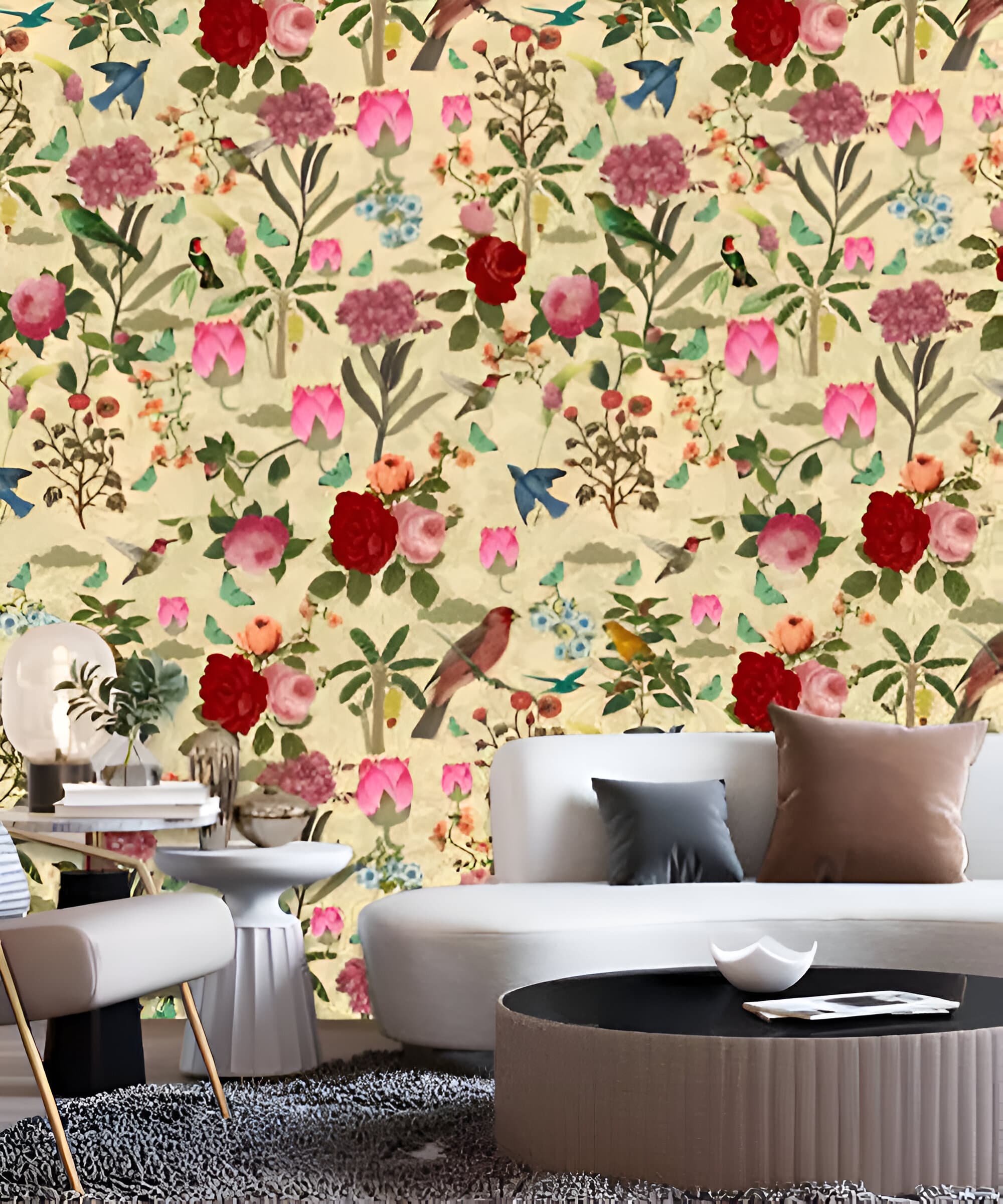 Fluttering Wallpaper Gurgaon