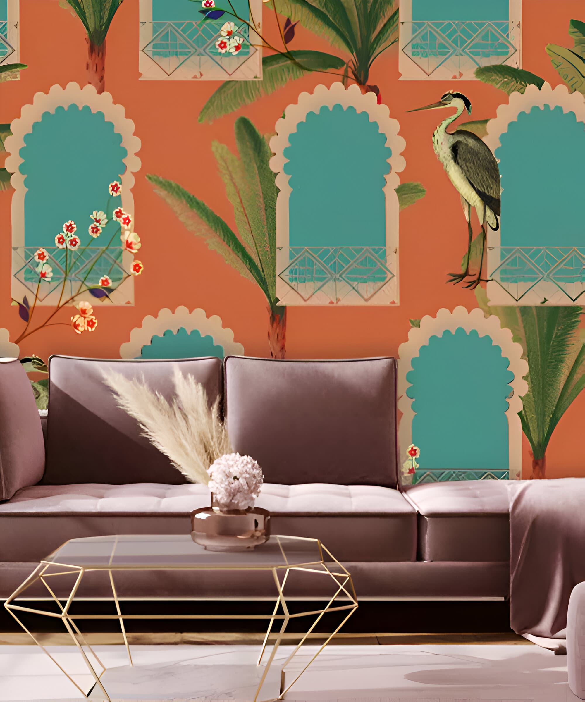 Herons Wallpaper Gurgaon