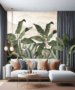 Vibrant Tropical Plants Wallpaper by Marshalls